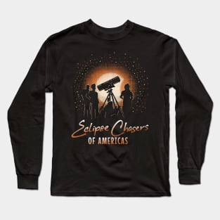 Solar Eclipse 2024 T Shirt 54 Long Sleeve T-Shirt